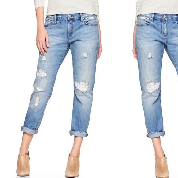 distressed jeans gap